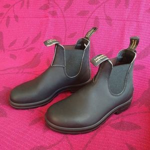 Blundstone Chelsea Leather Boots Black 8
